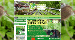 Desktop Screenshot of hidroponikcasafarm.com